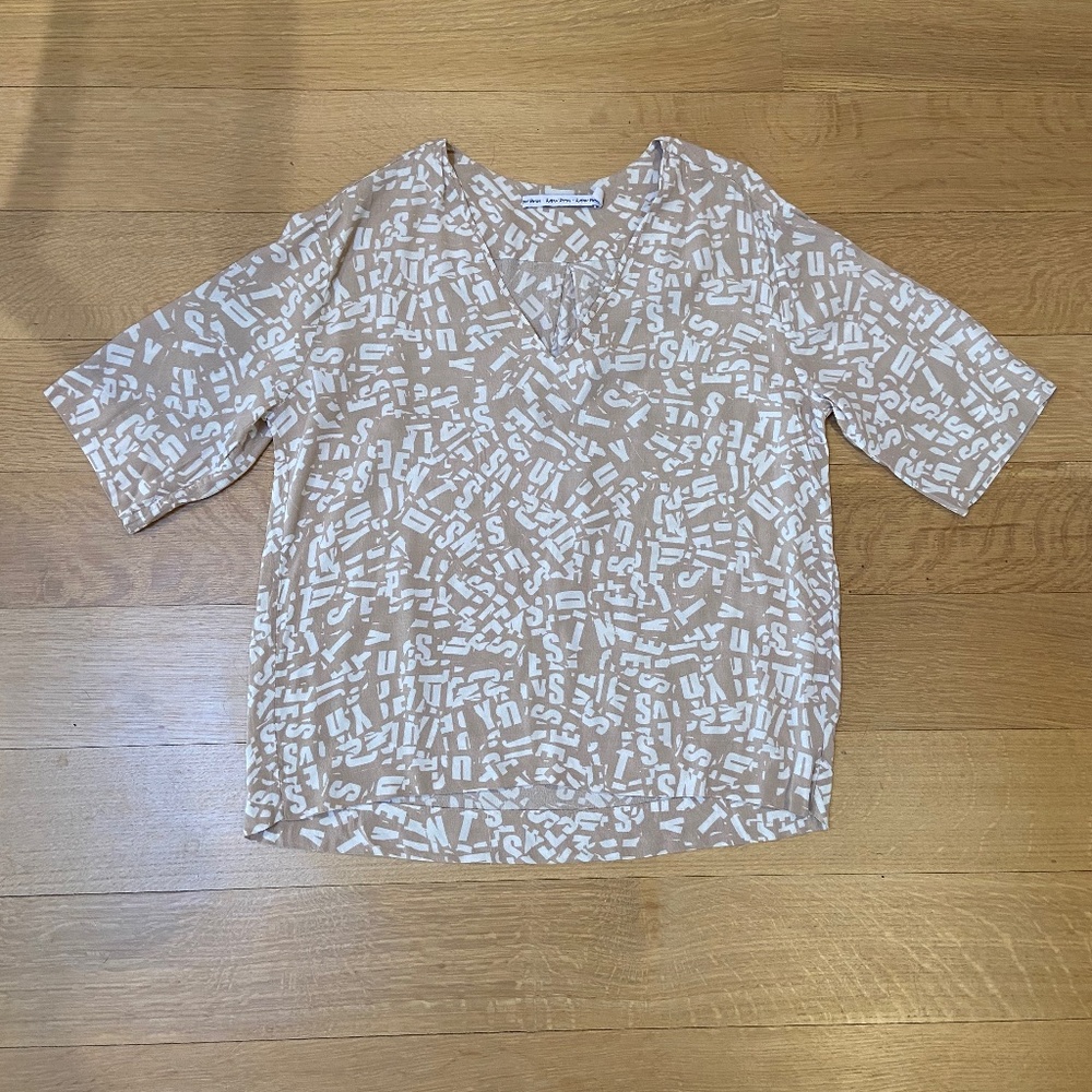 & Other Stories Short Sleeved Top, Medium